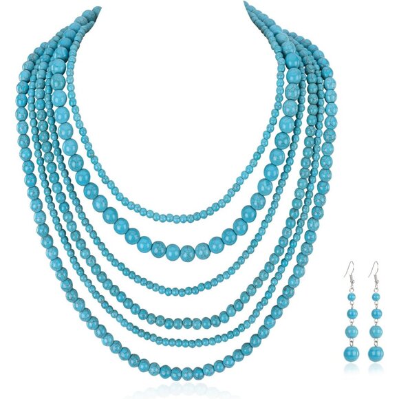 Rustic Couture's Western Jewelry Set for Women Cowgirl Vintage Western Necklace